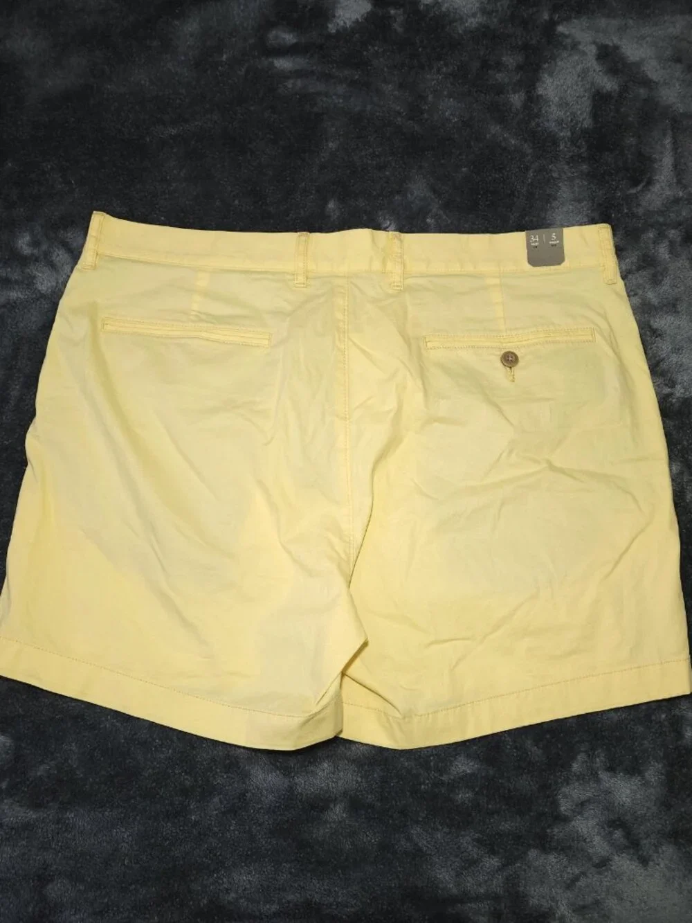 NWT J Crew Yellow 34 Shorts 5” Inseam Cotton Resort Beach Golf Work Reimagined